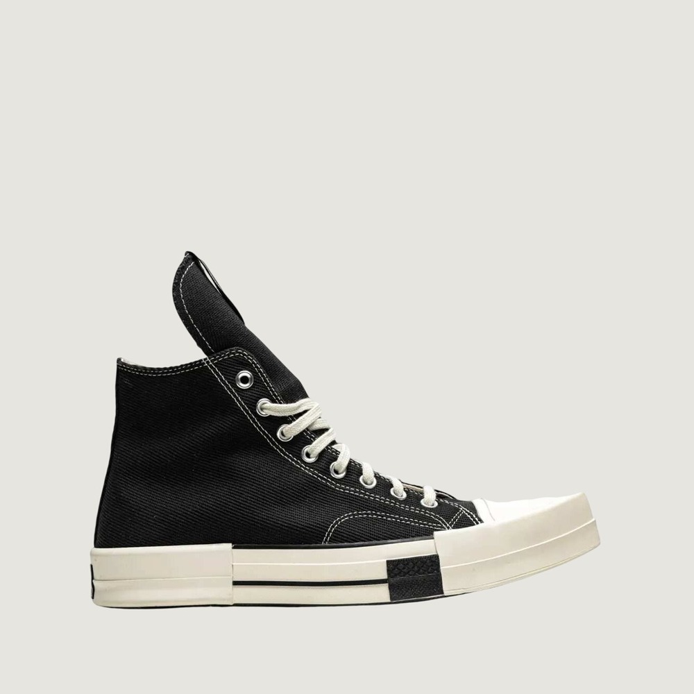 Rick Ownes DRKSHDW Converse Shoes TURBODRK Black Mens 12